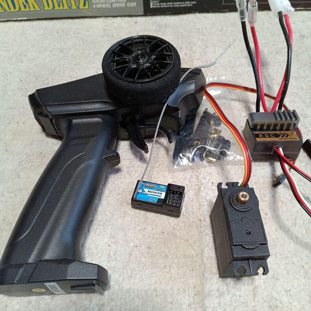 タミヤ製4WDカーサンダーブリッツ　ラジコン　ＲＣカー　未組立