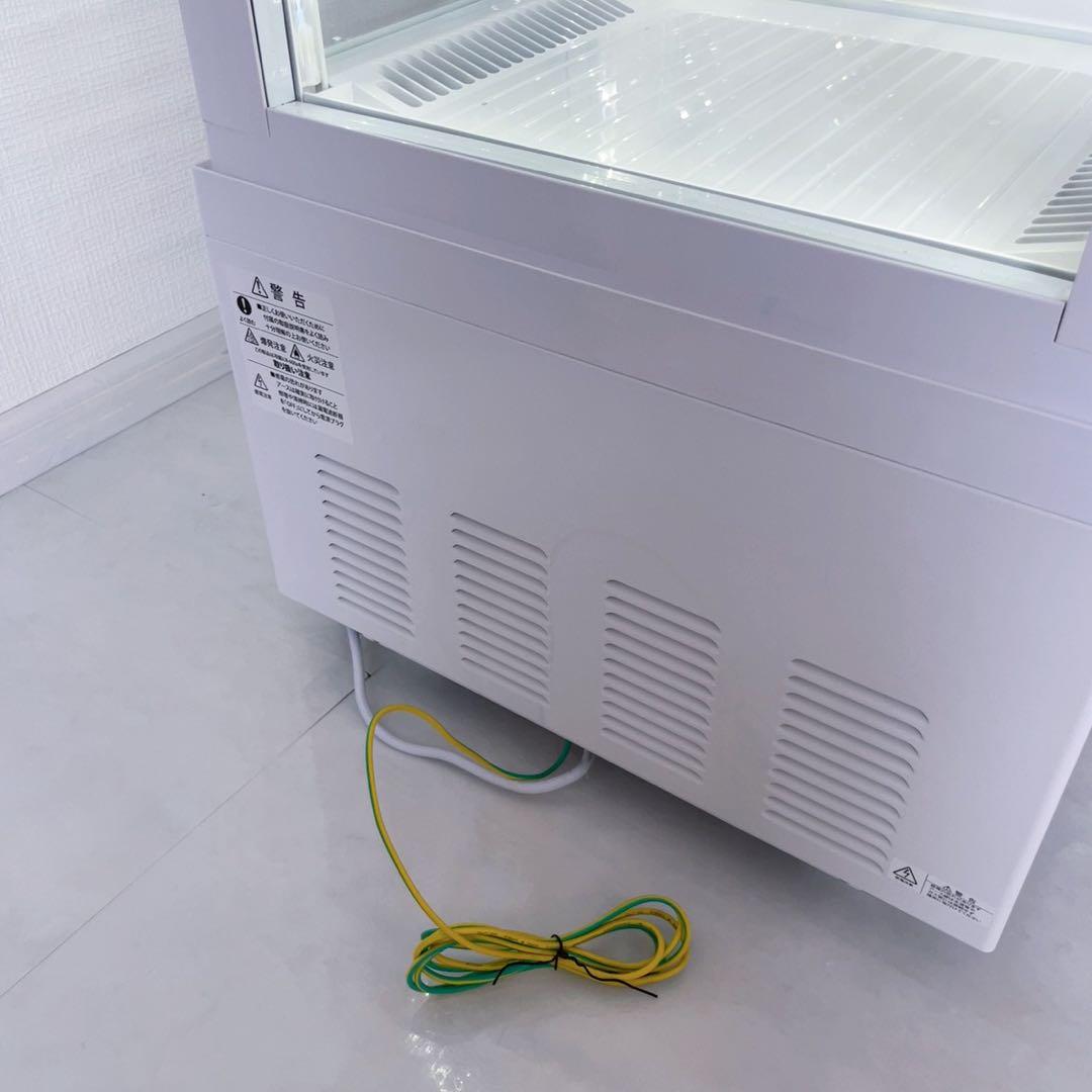 新品　透明　ガラス　JCM 4面ガラス 冷蔵ショーケース　冷蔵庫　ショーケース