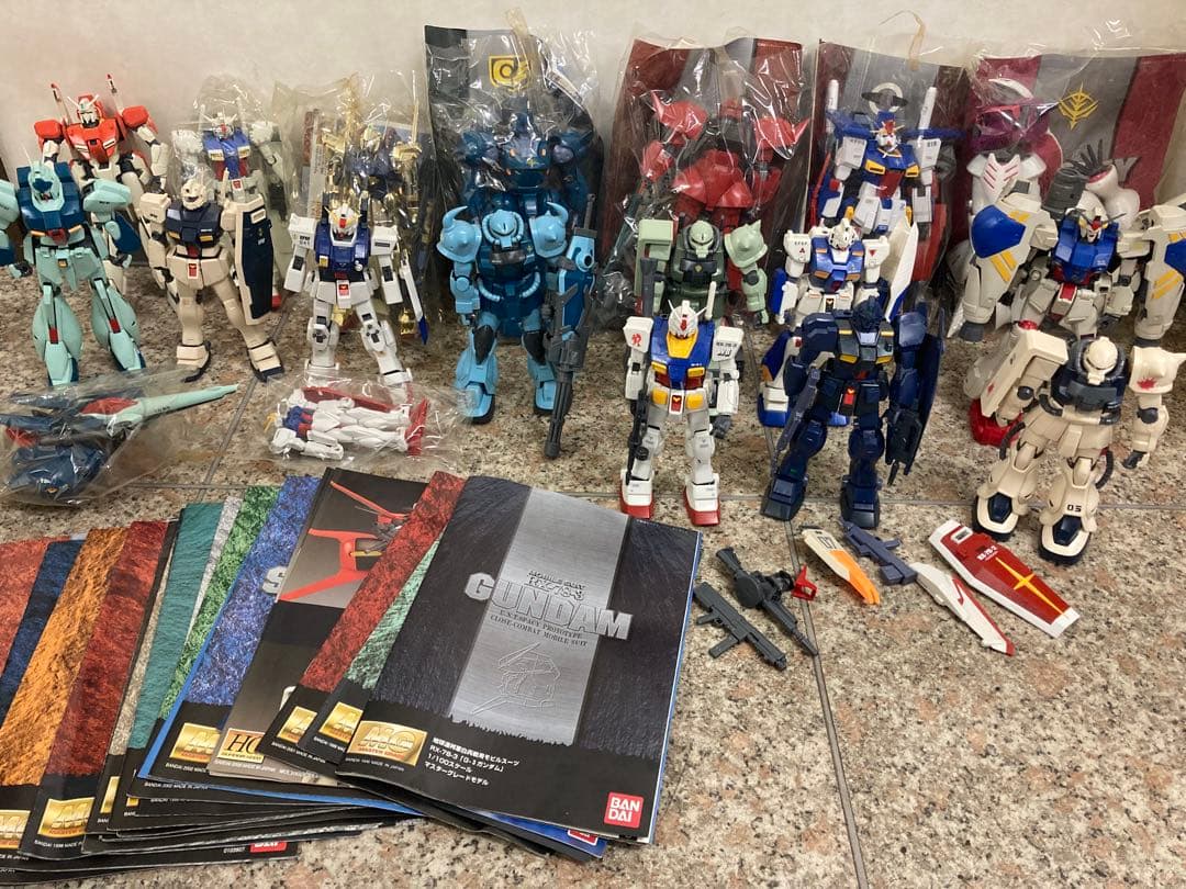 ガンプラ まとめ売り ジャンク]MG·RE 機動戦士Z·ZZガンダム[まとめ