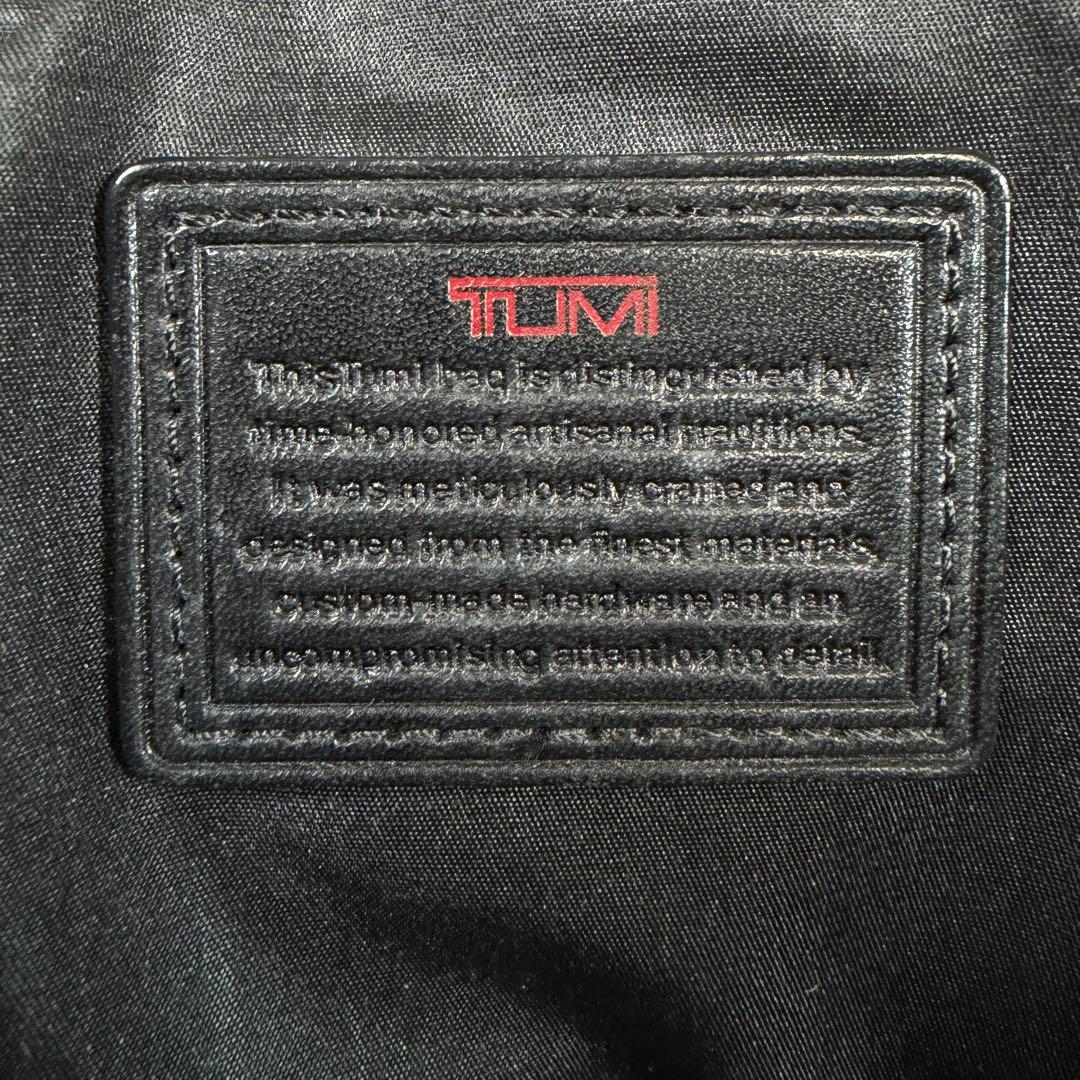 【極美品】トゥミ　ビジネスバッグ　アルファ　2way 26141DH ブラック