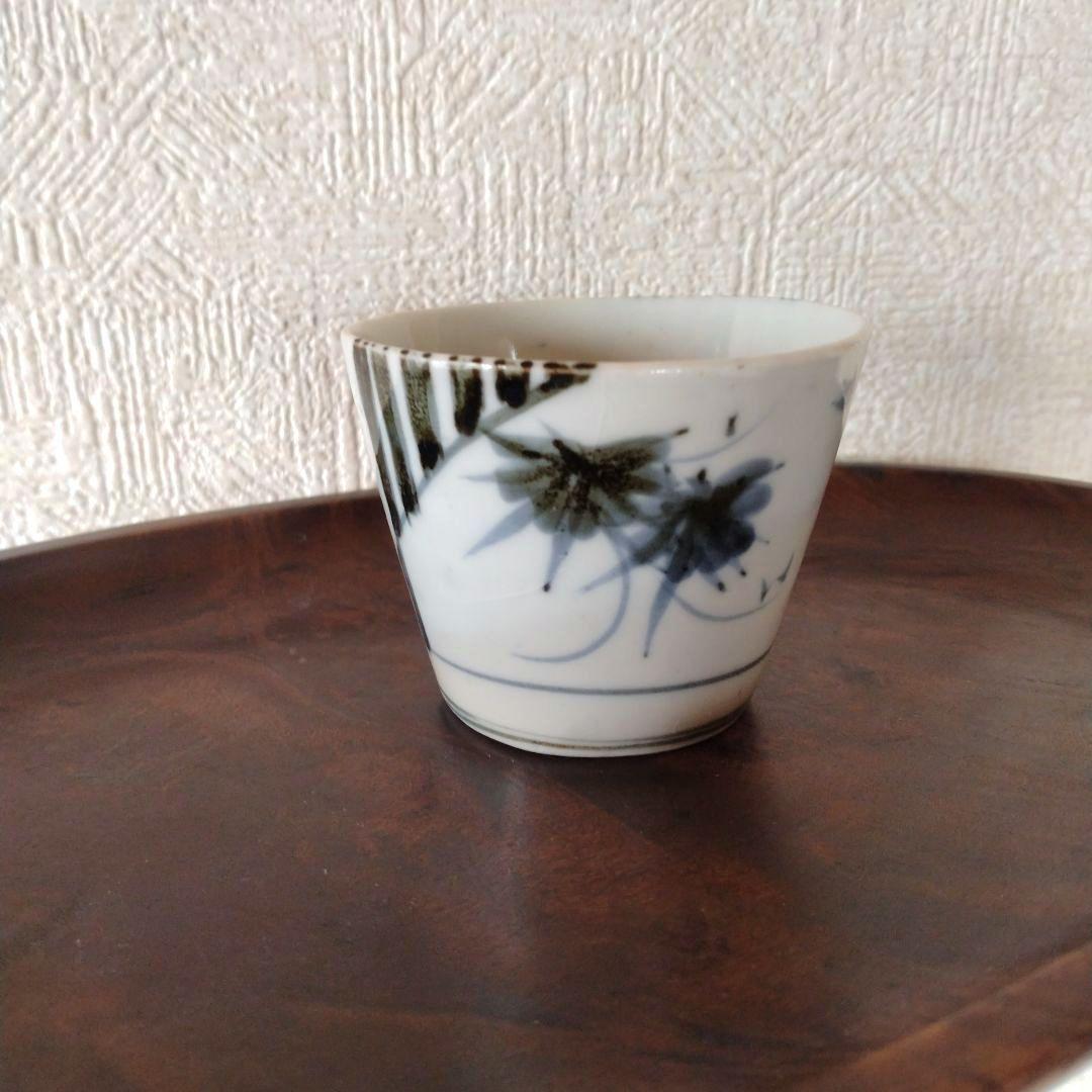 古伊万里染付枠絵に楓蕎麦猪口 - メルカリ