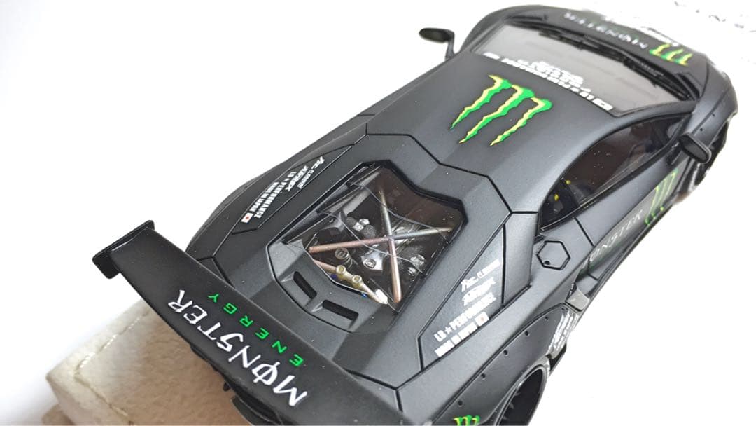 Fuelme 1/43 アヴェンタドール メイクアップ イグニッションモデル