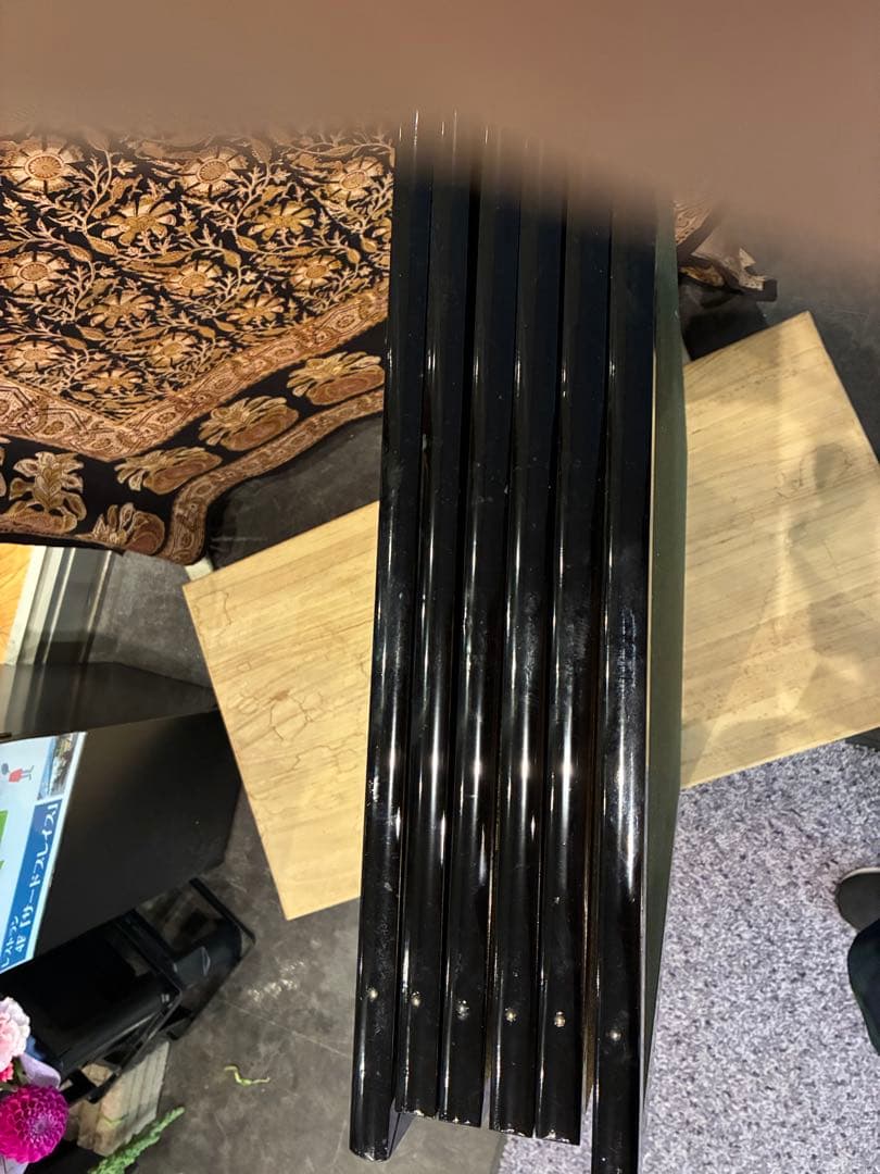 般若心経 屏風 共箱木箱 鄭容福書 美品 表装にシミや