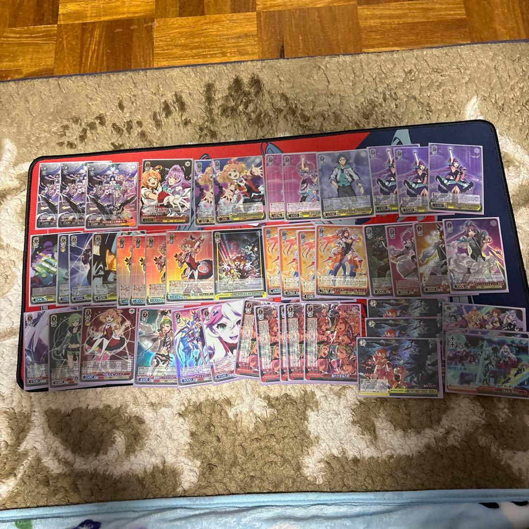 ヴァイスシュヴァルツ マクロスΔ デッキ フルDCR パーツ付き