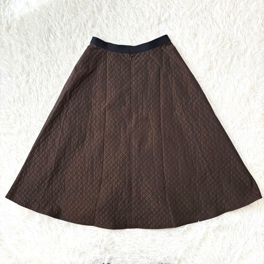 新品　エムズグレイシー　キルティングスカート フレアスカート　未使用　タグ付き