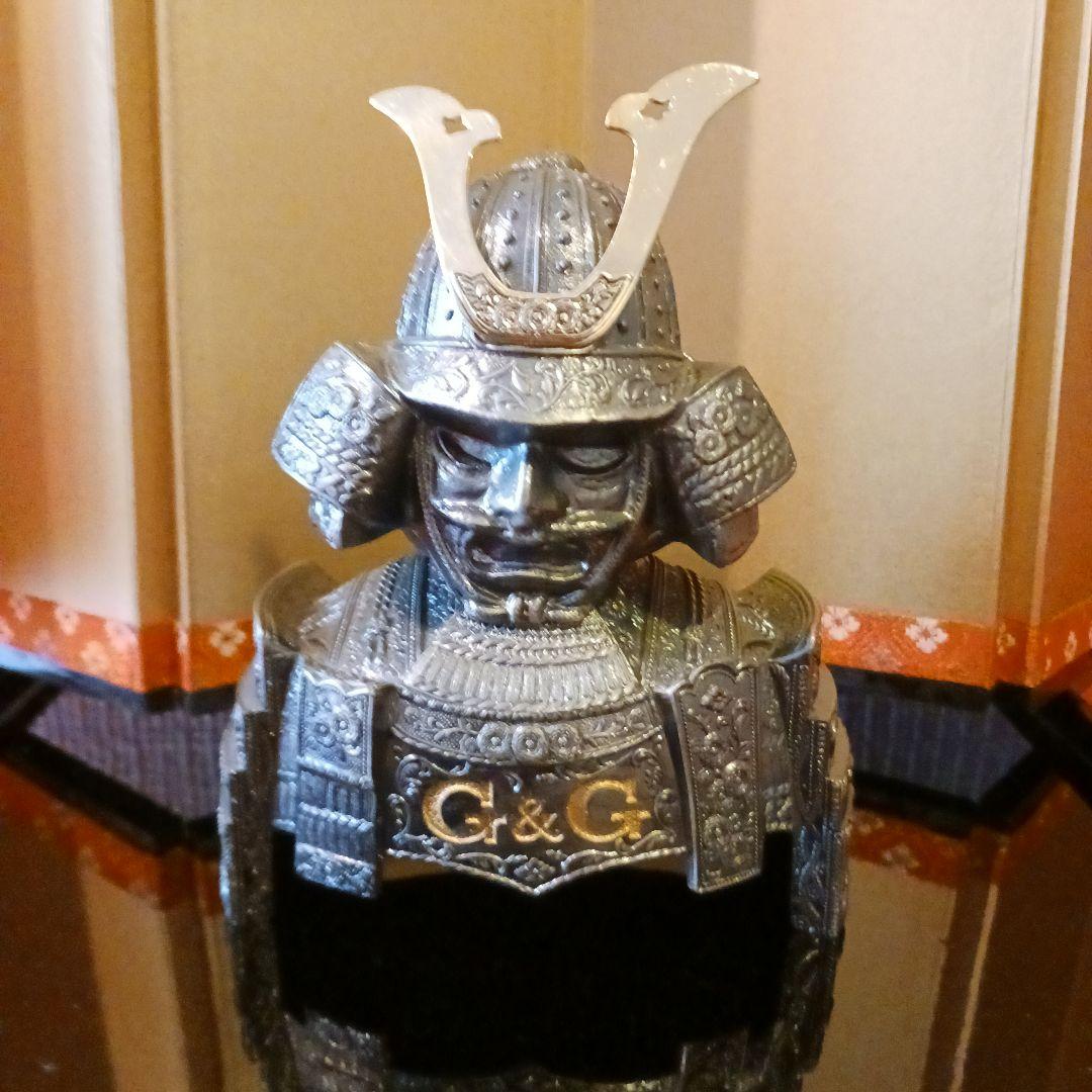 ニッカウイスキー G&G兜 甲冑 鎧 戦国武将 金属製 ボトルカバー - メルカリ