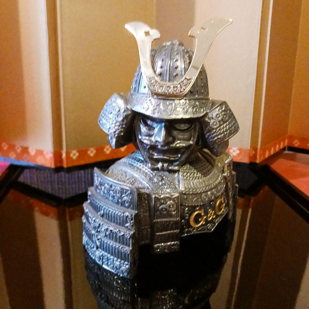 ニッカウイスキー G&G兜 甲冑 鎧 戦国武将 金属製 ボトルカバー - メルカリ