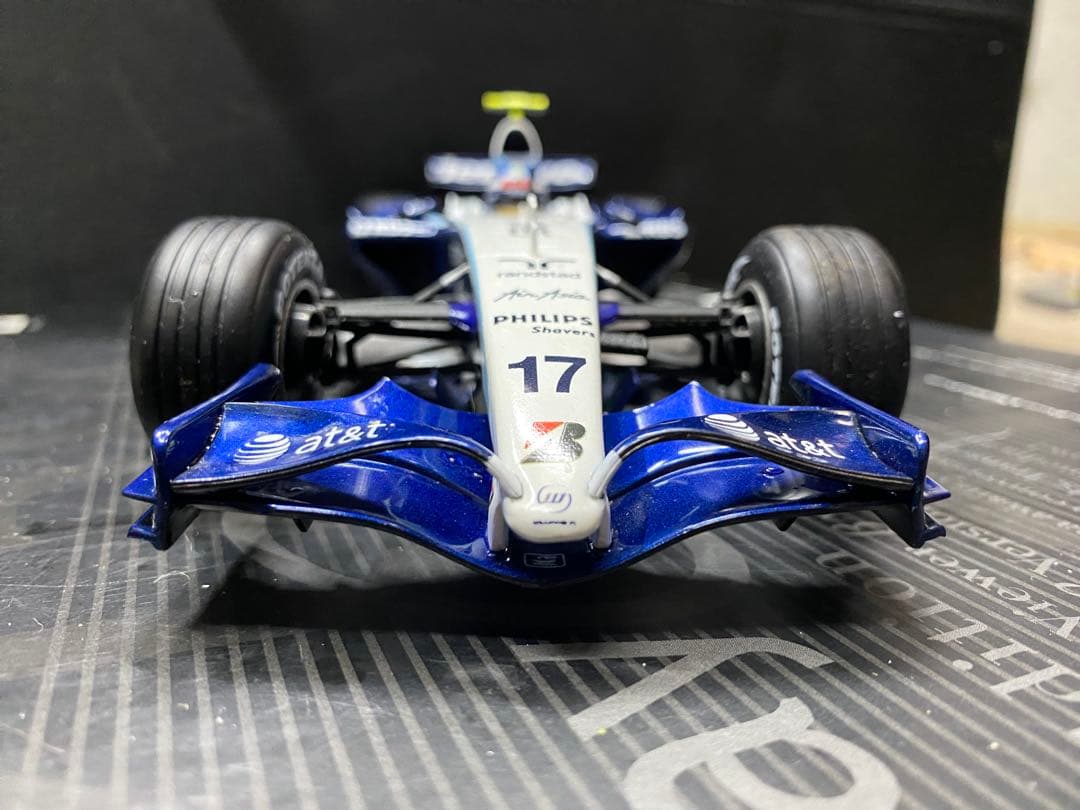 1/18 hotwheels ウィリアムズトヨタ FW29 A.ブルツ
