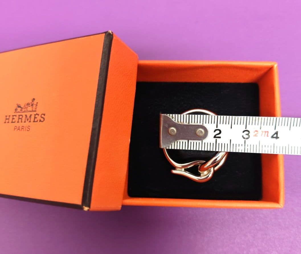 HERMES スカーフシルバーリング