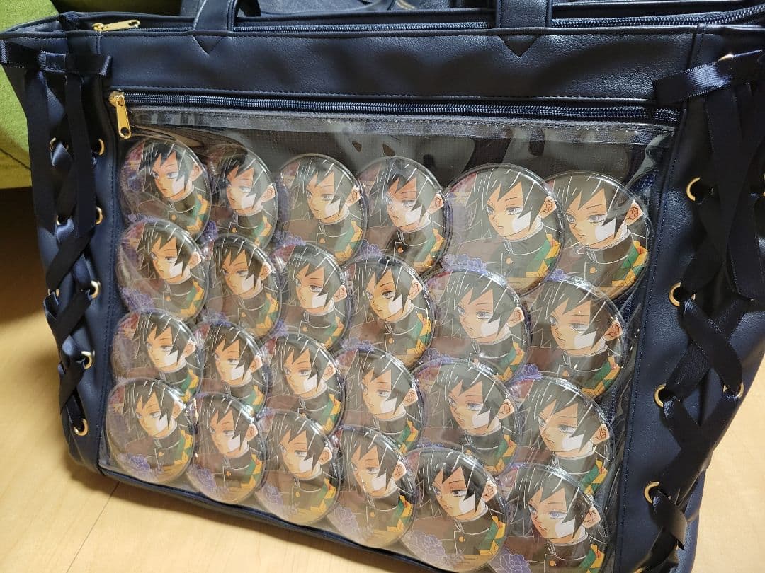 鬼滅の刃 冨岡 義勇 痛バ 痛バッグ コレクション缶バッジ 缶バッジ