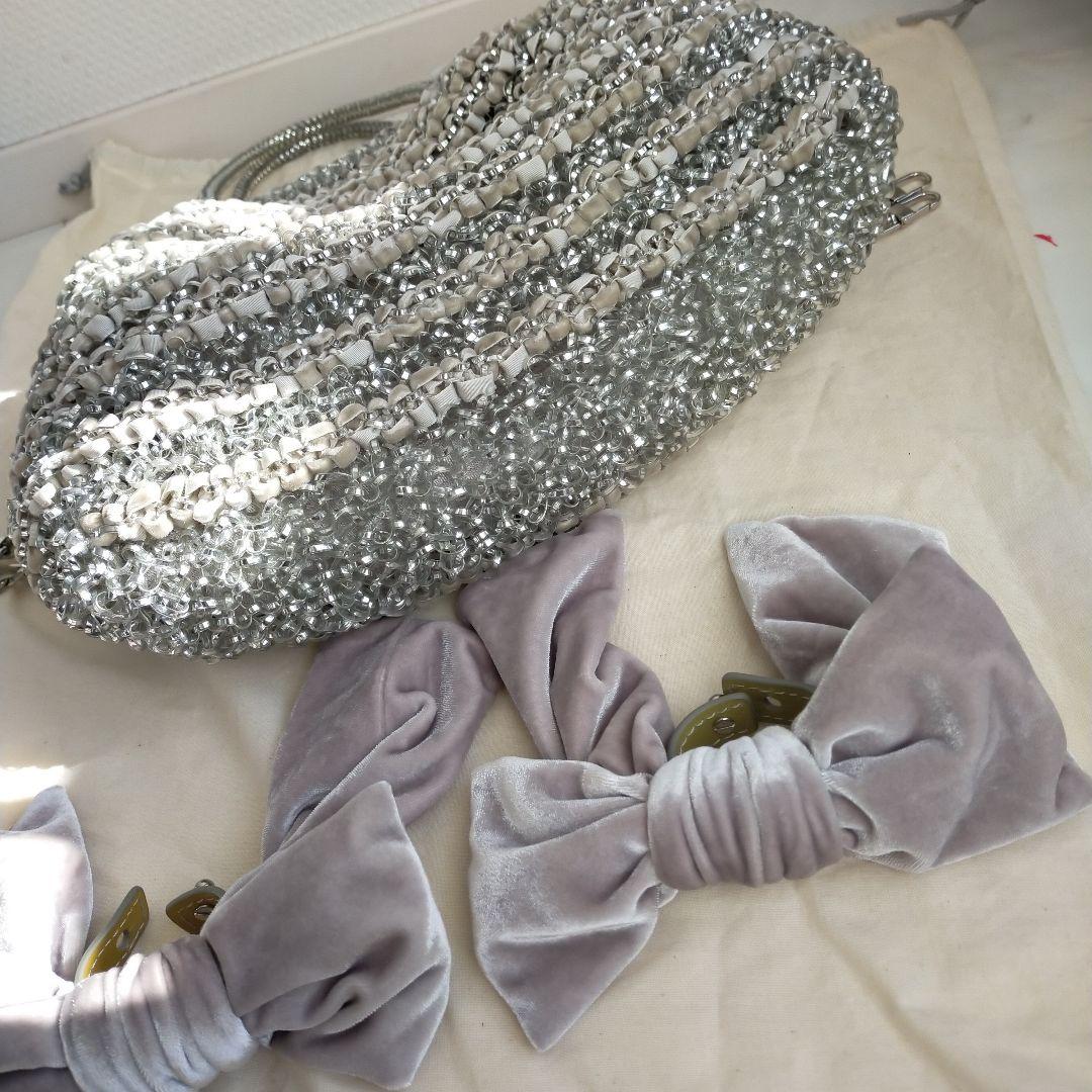 アンテプリマ　2wayショルダーバッグ　リボン付きハンドバッグ　美品✨️