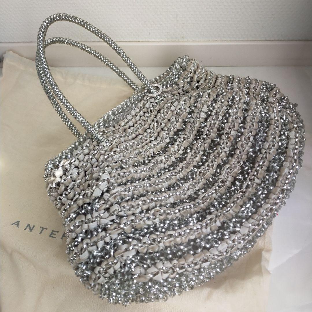 アンテプリマ　2wayショルダーバッグ　リボン付きハンドバッグ　美品✨️