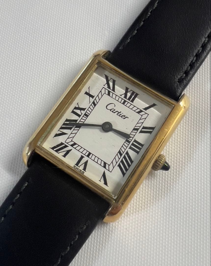 Cartier メンズLM 70's初期 プレマストタンク 手巻き