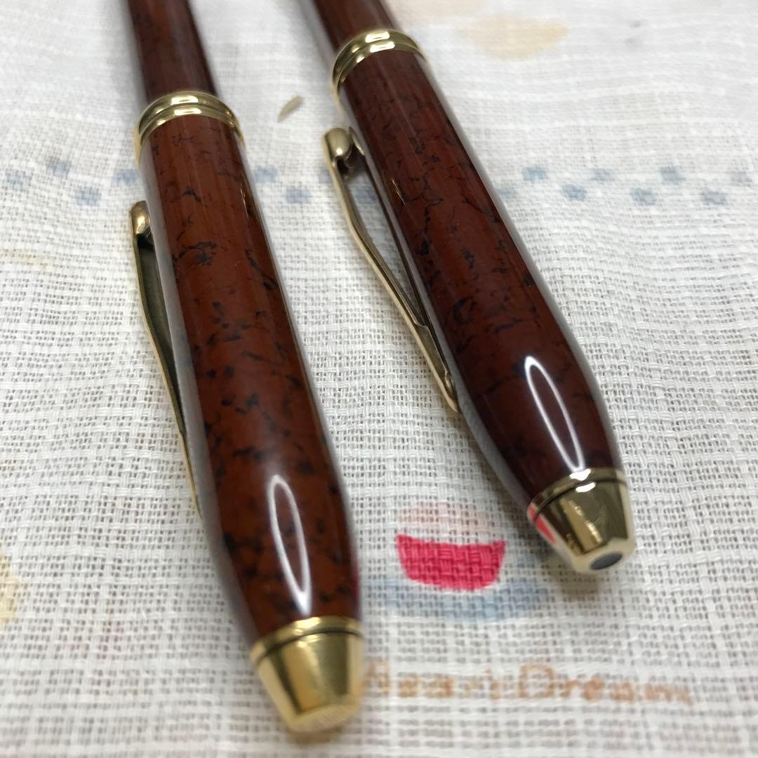 CROSS タウンゼント カーディナル レッドラッカー マーブルシャープペン