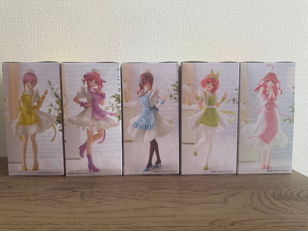 【新品未開封】 五等分の花嫁フィギュア 5体セット