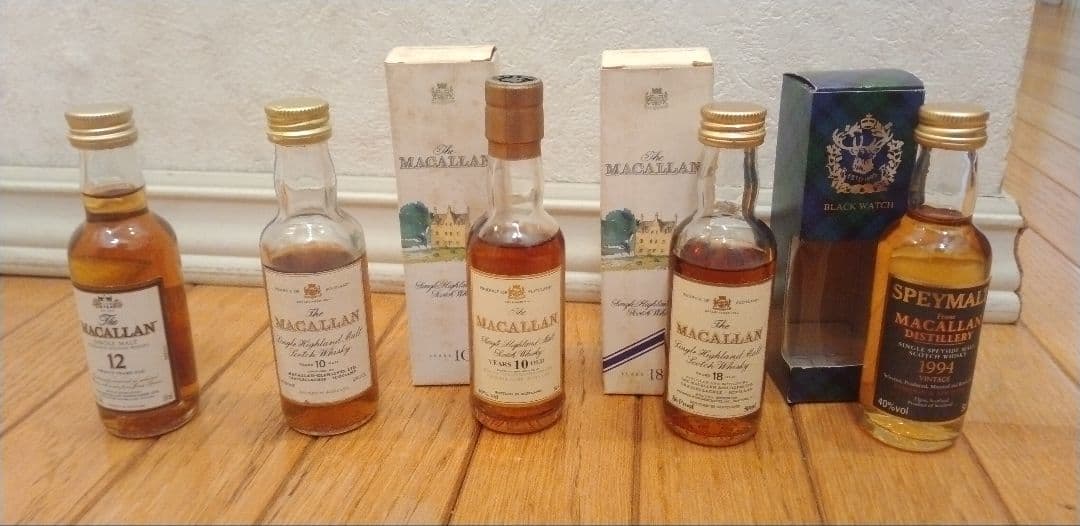 ☆M☆H☆様専用 マッカラン ミニボトル5本セット+マッカラン15年 ☆M