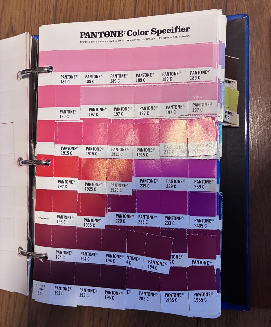 PANTON Color Specifier コート紙 3冊セット - メルカリ