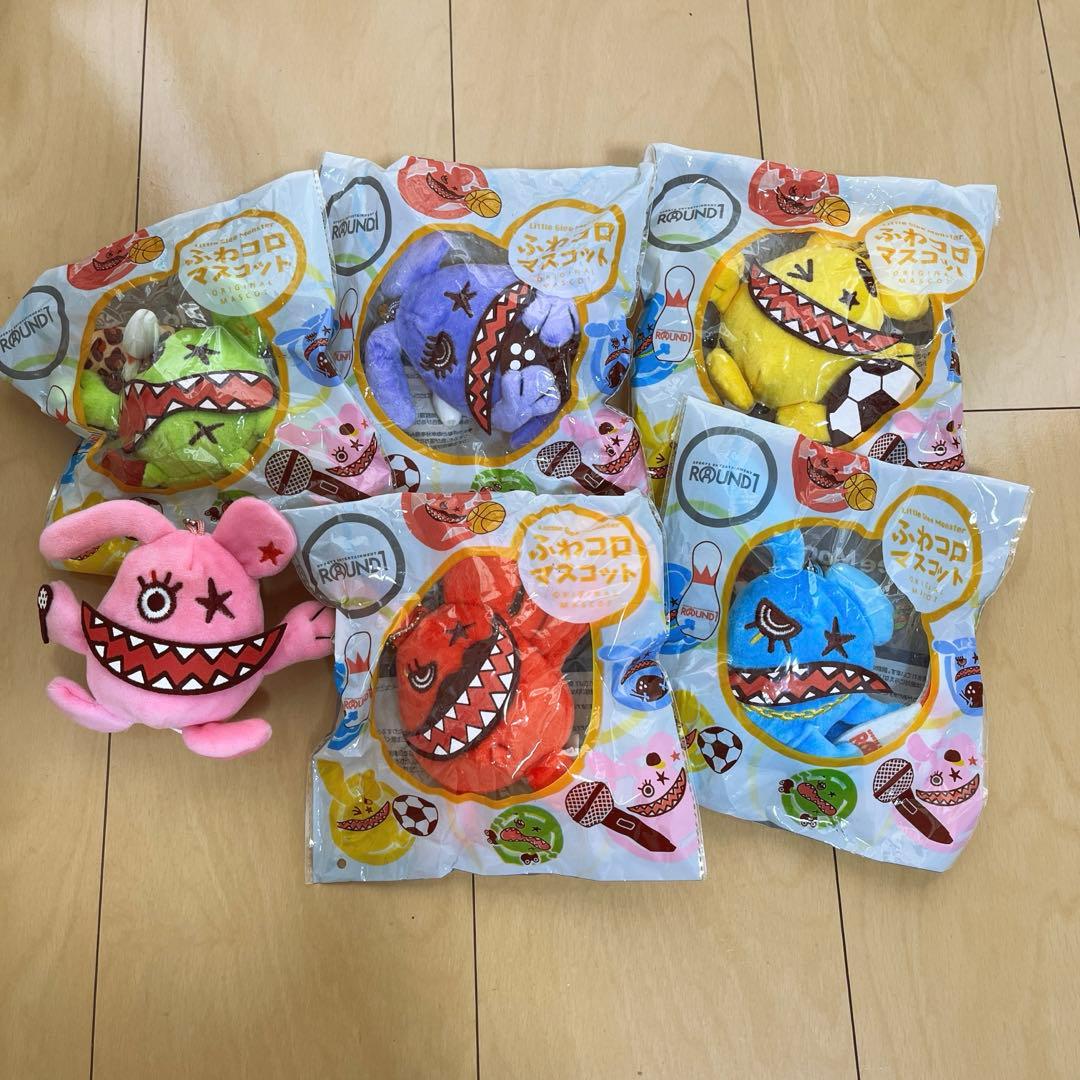 リトグリ ラウンドワン マスコット まとめ売り Joyful Monster 【完全