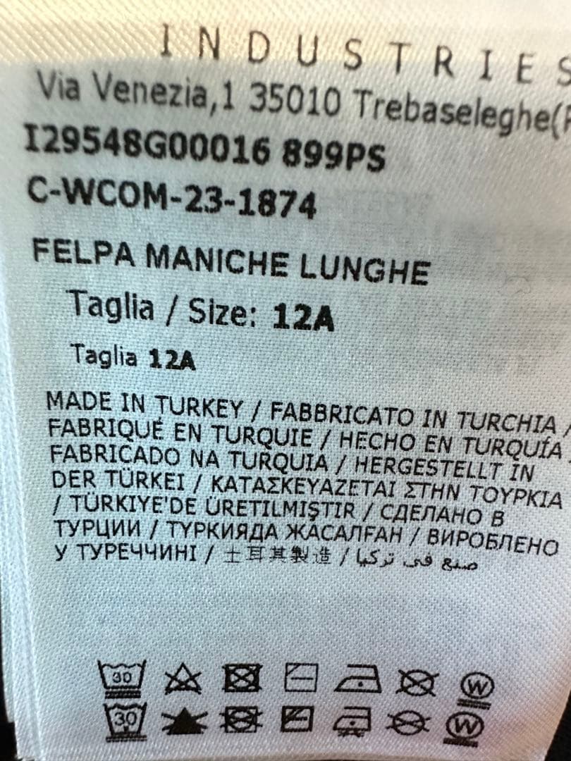 モンクレール キッズ ロゴ トレーナー スウェット 12 150㎝ ネイビー