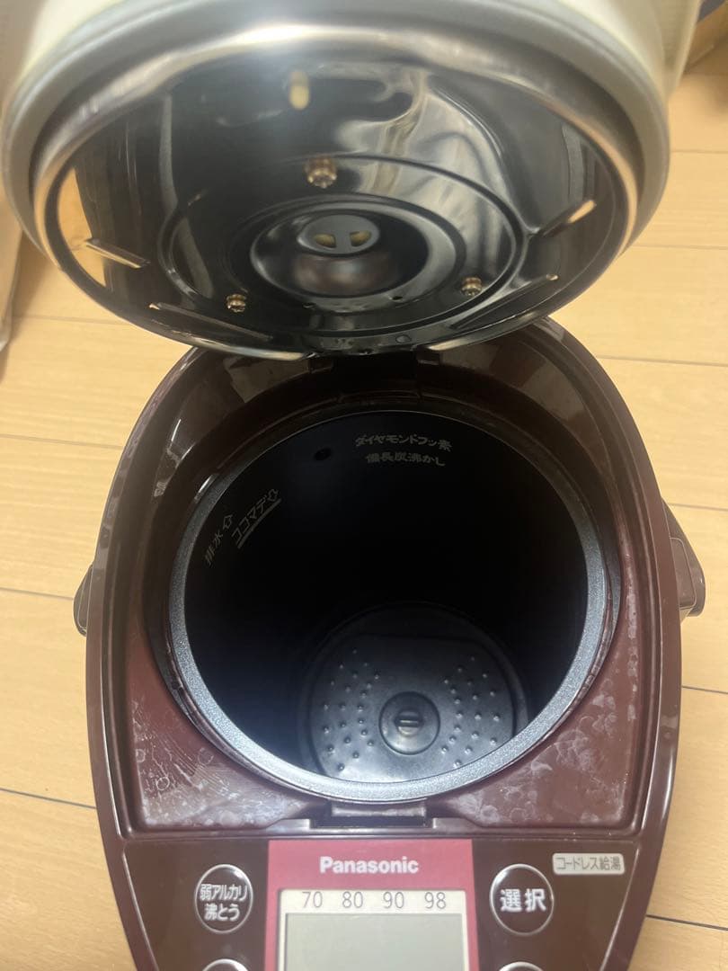 Panasonic 電気ポット 4.0L NC-SU404-T ブラウン