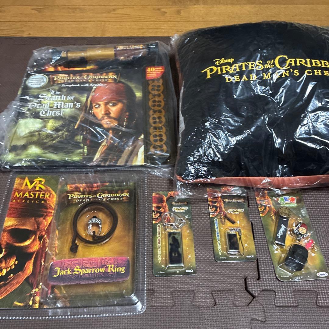‼️ジョニーデップ、パイレーツオブカリビアン新品未使用品のグッズセット、お買い得品