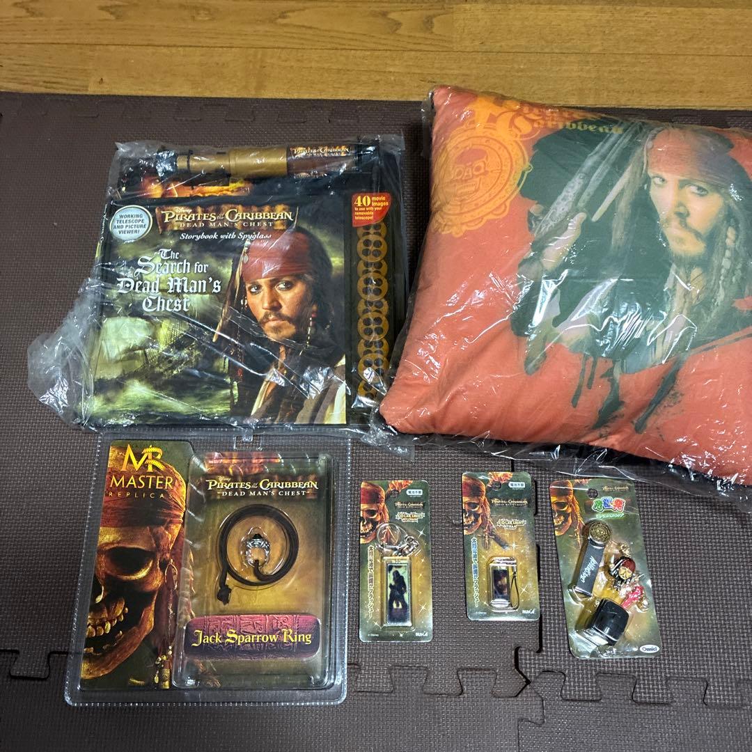 ‼️ジョニーデップ、パイレーツオブカリビアン新品未使用品のグッズセット、お買い得品