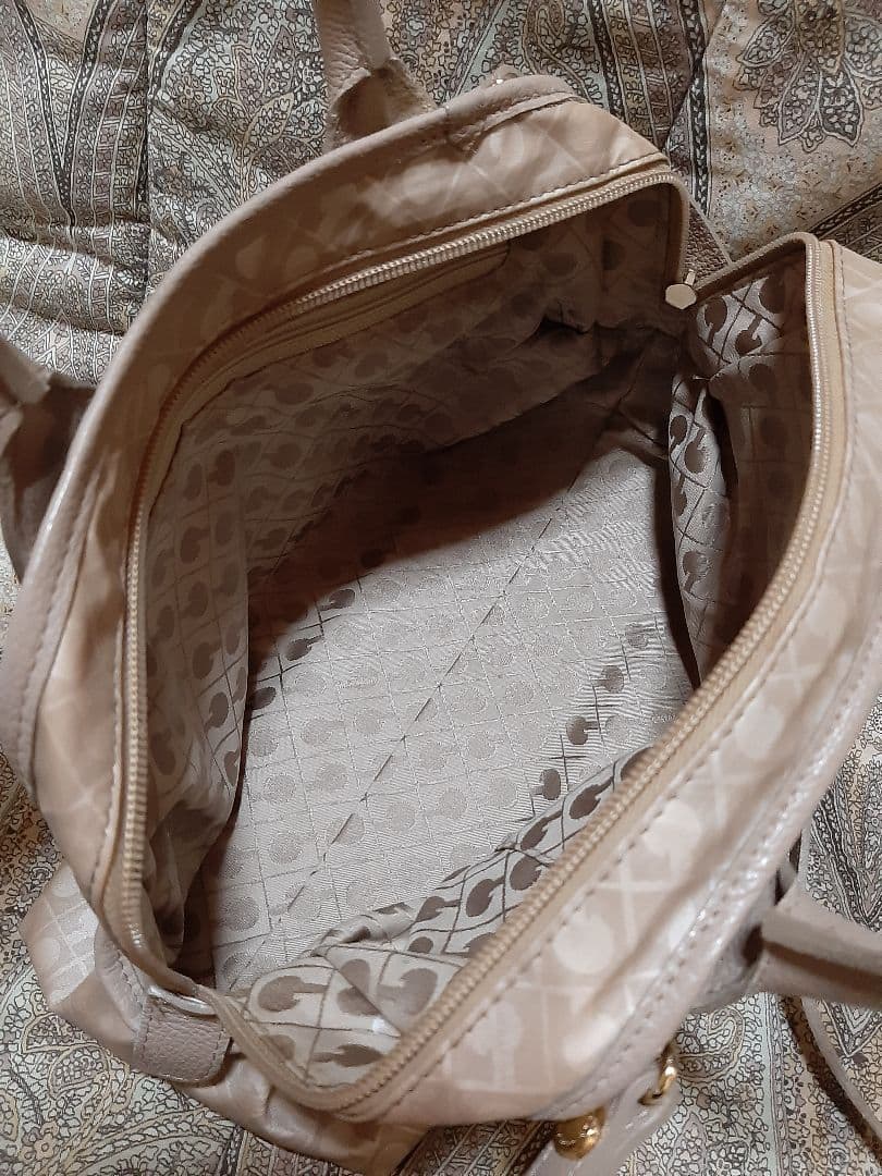 GHERARDINI SOFTY 本革コンビ/2way/斜め掛けショルダーバッグ