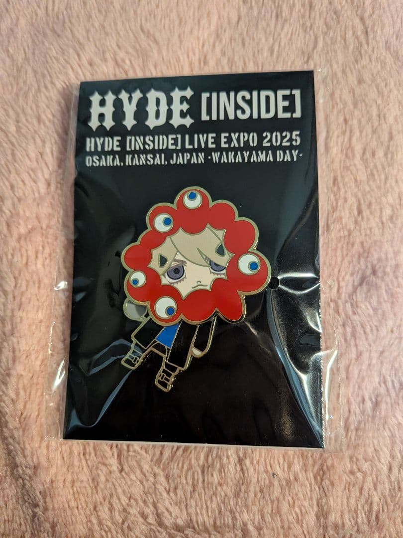 EXPO2025 HYDEミャクミャク なりきりゆらゆらピンバッジ 大阪万博