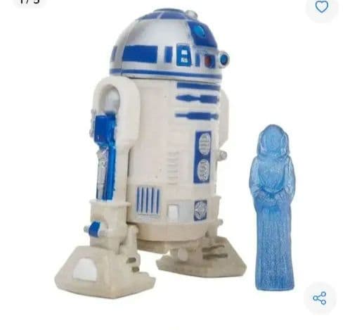激レア スターウォーズ R2-D2 ホログラフィックプリンセスレイア付