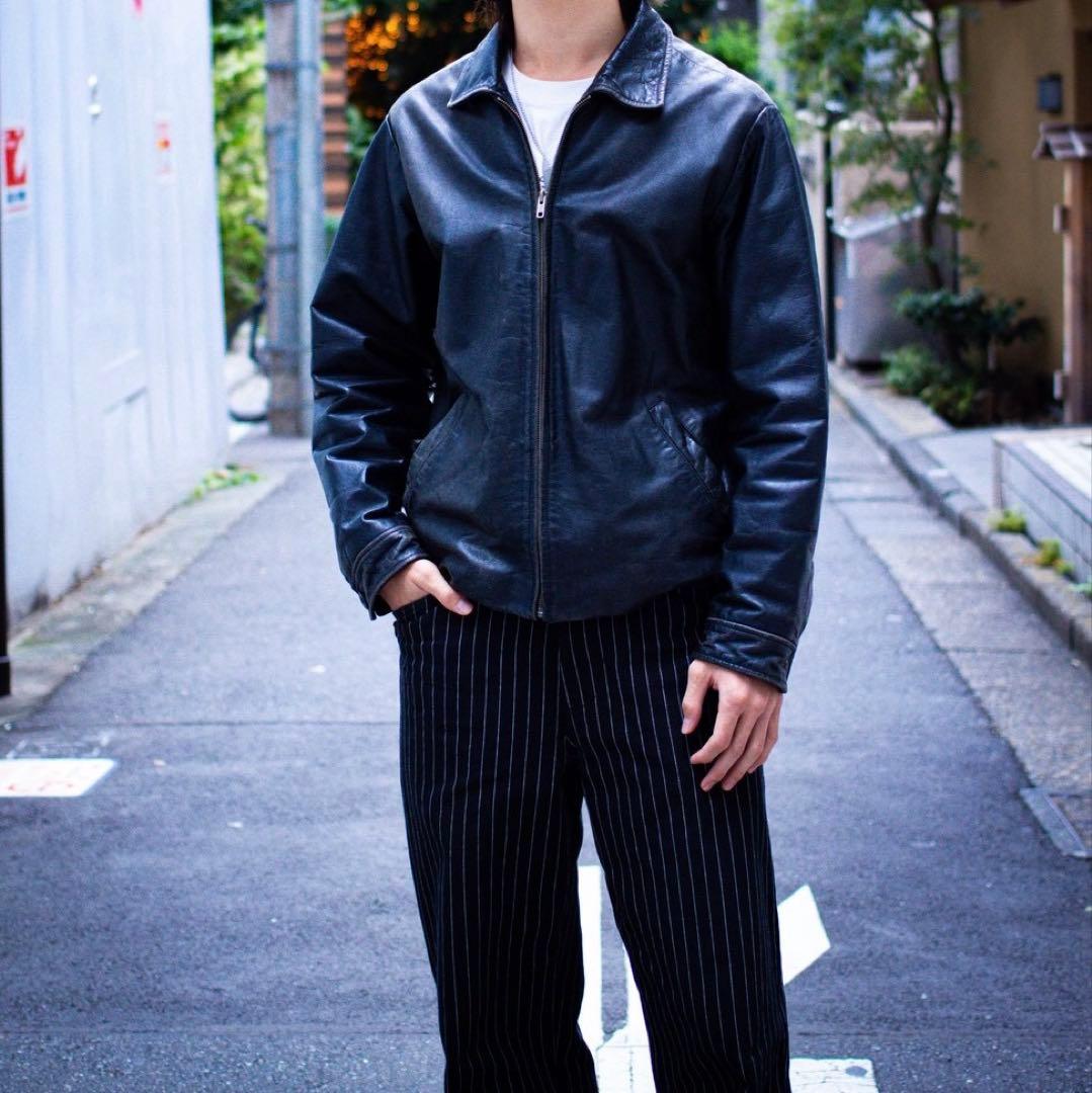 80´s オールドGAP シングルライダース 革ジャン