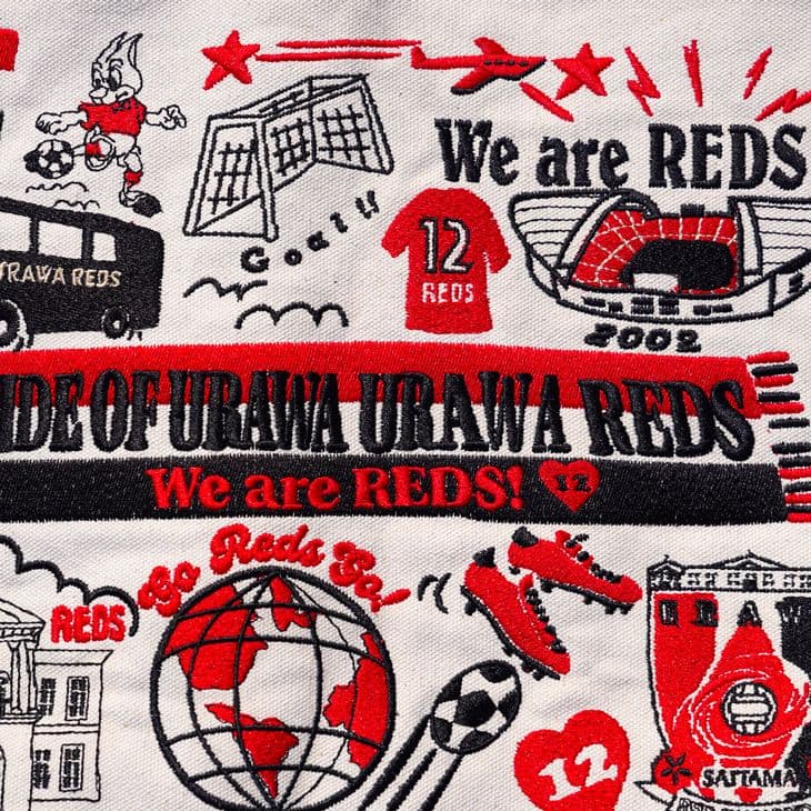 浦和レッズ 2024刺繍トートバッグ - メルカリ