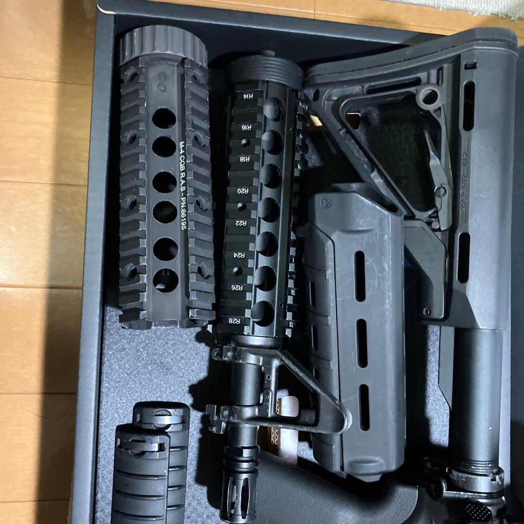 【しぃ】引退品　mws 東京マルイ M4A1 MWS GBB 付属品多数