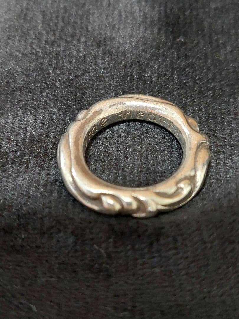 ⬛専用⬛再値下げ☆クロムハーツ☆スクロールバンドリング約10号内径約1.6