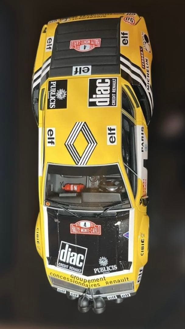 ミニカー 1/18 オットモビル アルピーヌ A310 グループ4 モンテカルロ