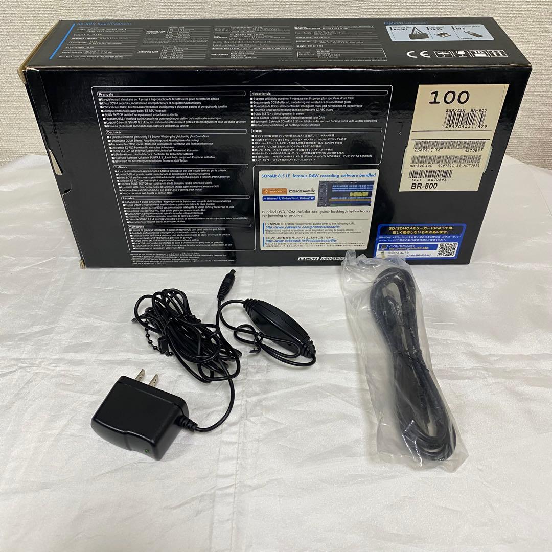 ※ジャンク BOSS BR-800 デジタルレコーダー マルチトラックレコーダー