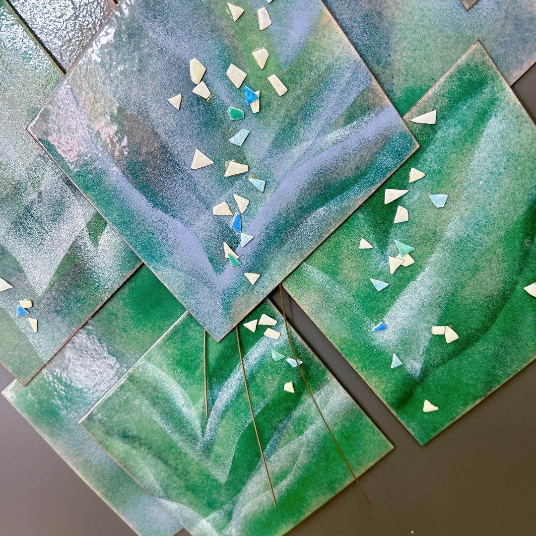 七宝焼 壁画 ⑦