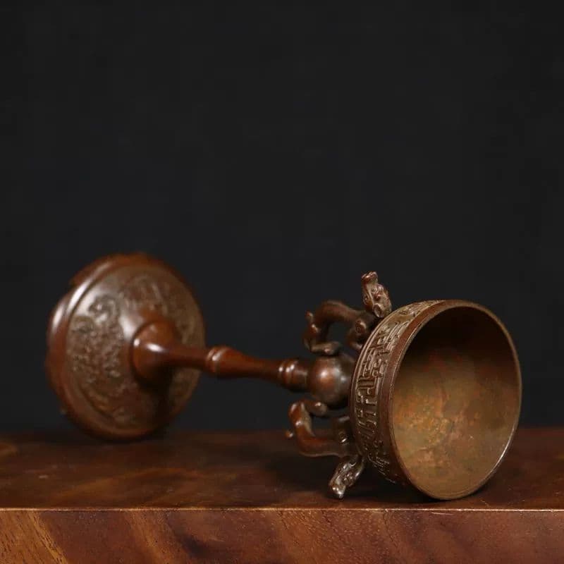 銅製 香炉 龍鳳博山香り炉 檀香炉 茶道具 香道具 装飾品 工芸品 置物