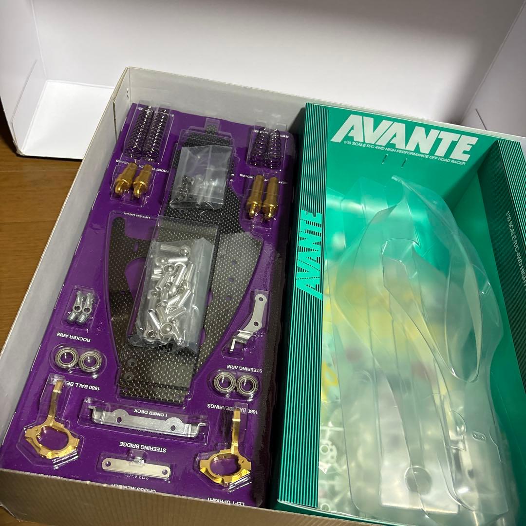 Tamiya Avante 2011 1/10 RCカー　完成ボディ　未使用付き