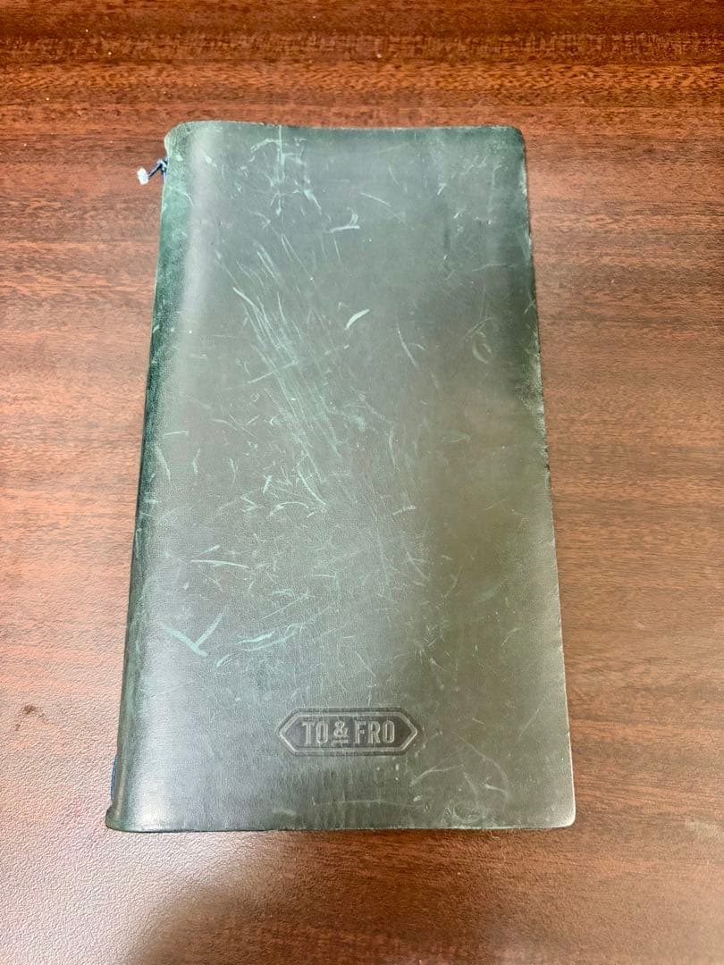 d*2様 トラベラーズノート レギュラー ブルー TO & FRO