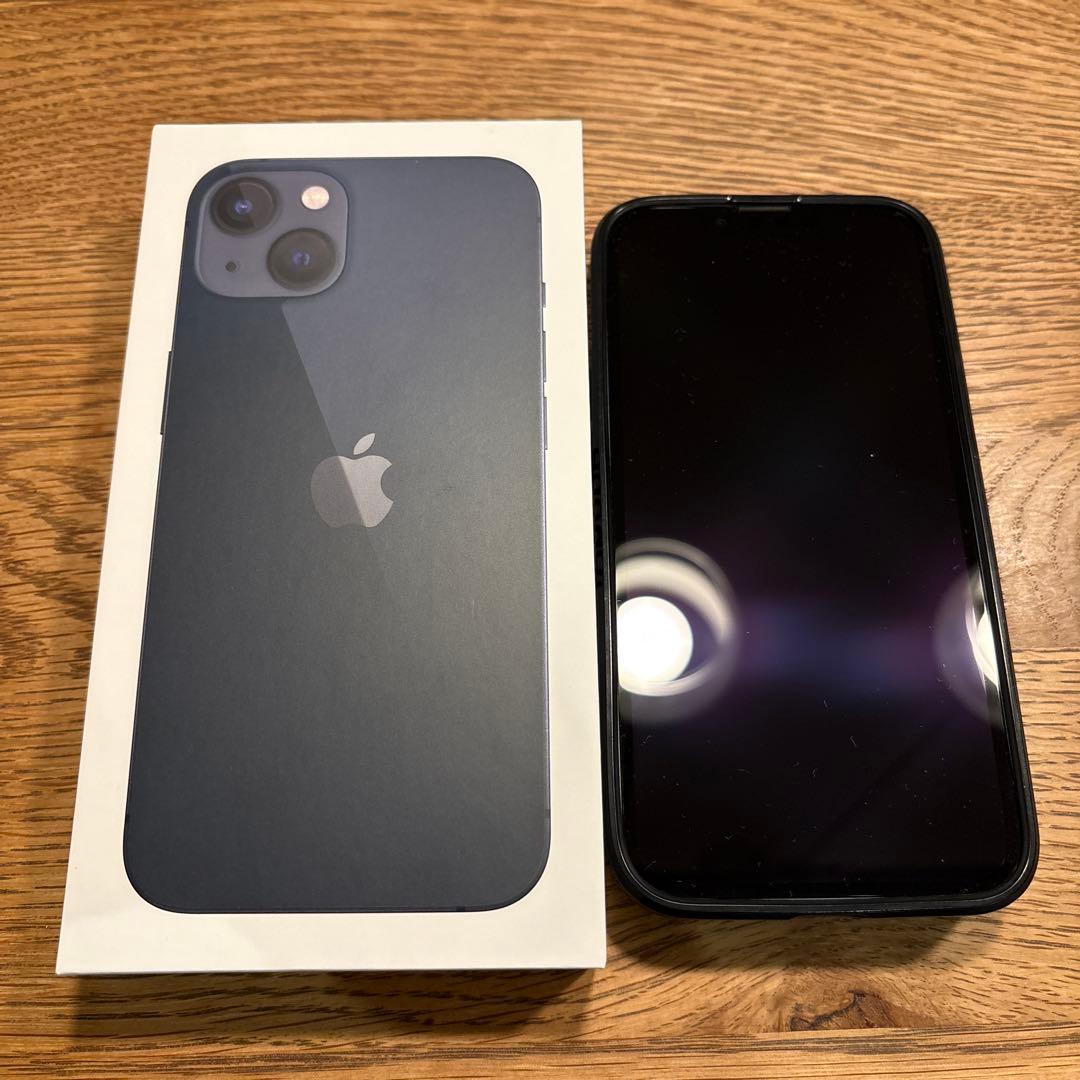 iPhone 13 128GB SIMフリー ミッドナイト バッテリー82% - メルカリ