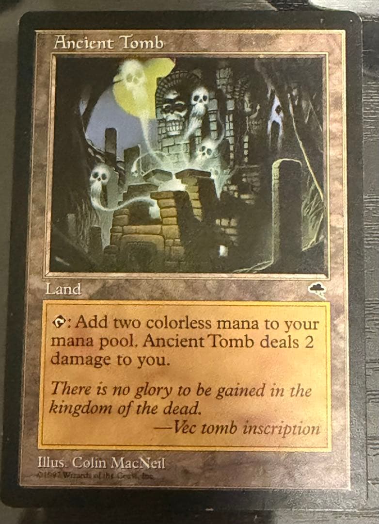 古の墳墓 Ancient Tomb 英 マジック：ザ・ギャザリング mtg 古えの墳墓