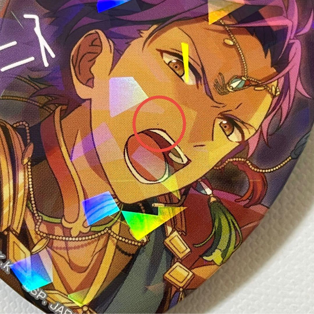 あんさんぶるスターズ 乙狩アドニス とるパカ！～ハート型缶バッジ