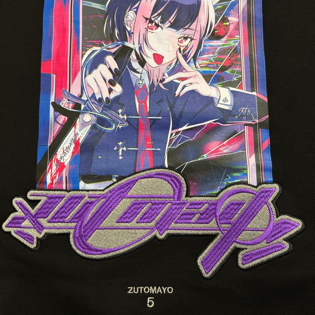 ずっと真夜中でいいのに。NIRA HOODIE 残機 にらちゃん パーカー L