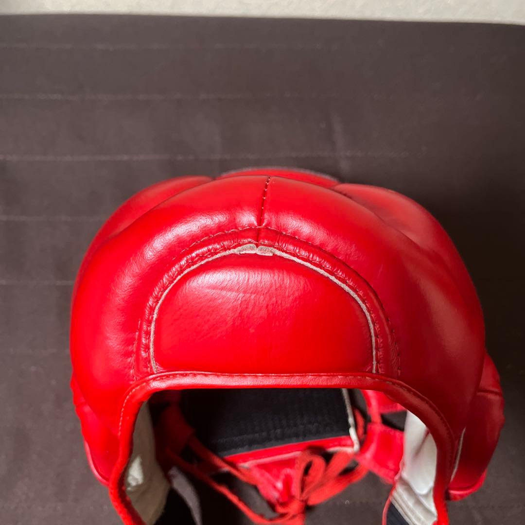 TWINS SPECIAL ヘッドギア 赤 Mサイズ