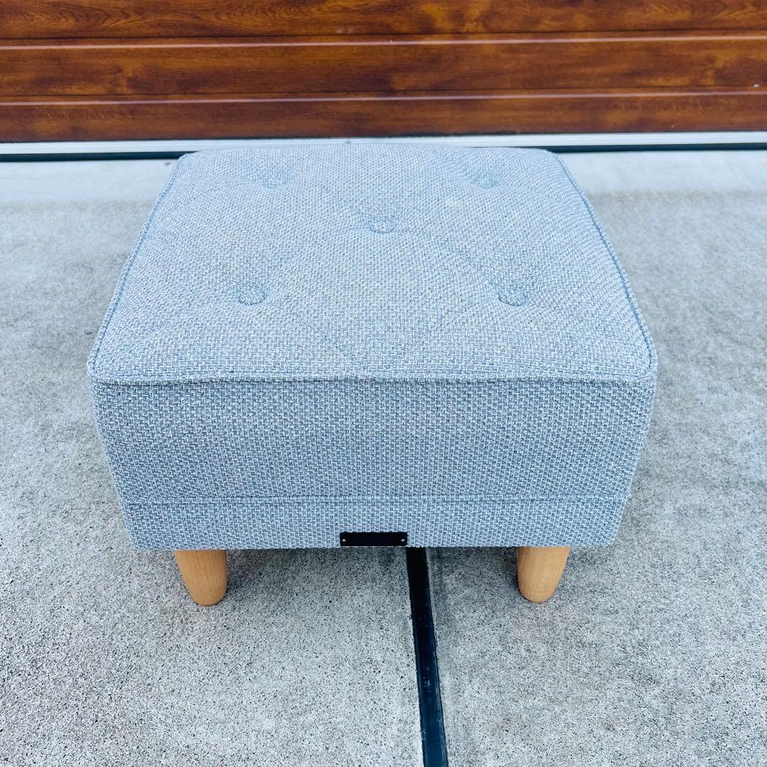 カリモク60ロビーチェア オットマン ベスパグレー