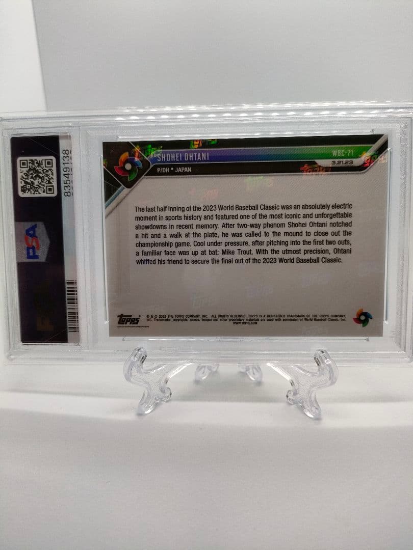 【PSA 9】大谷翔平vsトラウト - 2023 TOPPS NOW