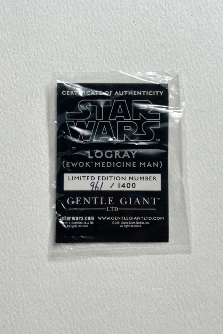 Star Wars Logray 1400個限定品 コレクティブルミニバスト