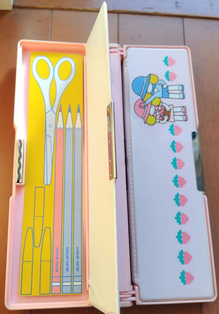 LALA PULIN 5面マチック筆入 サンスター文具