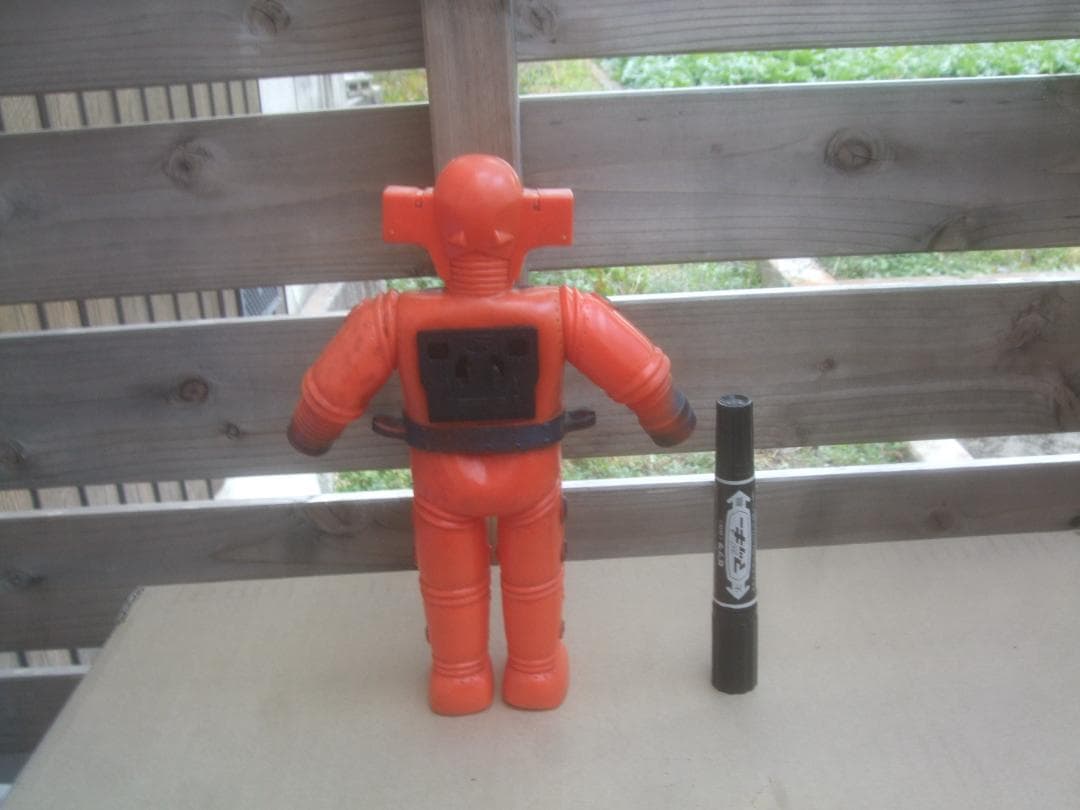 V*n様 当時物☆レッドバロン ソフビ ☆ブルマァク製 NTV 宜弘社