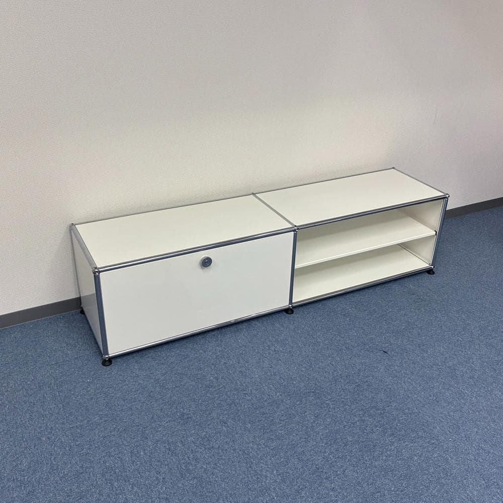 USM Haller ハラーシステム 2列1段キャビネット テレビ台／AV